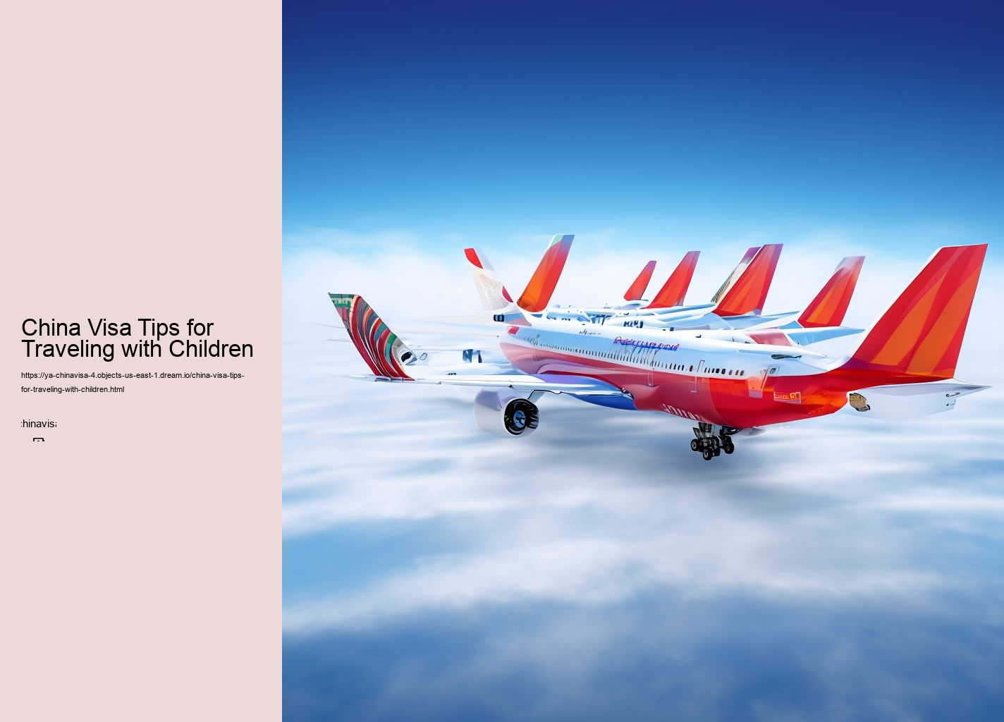 China Visa Tips for Traveling with Children