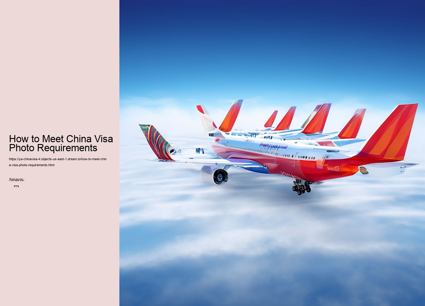 How to Meet China Visa Photo Requirements