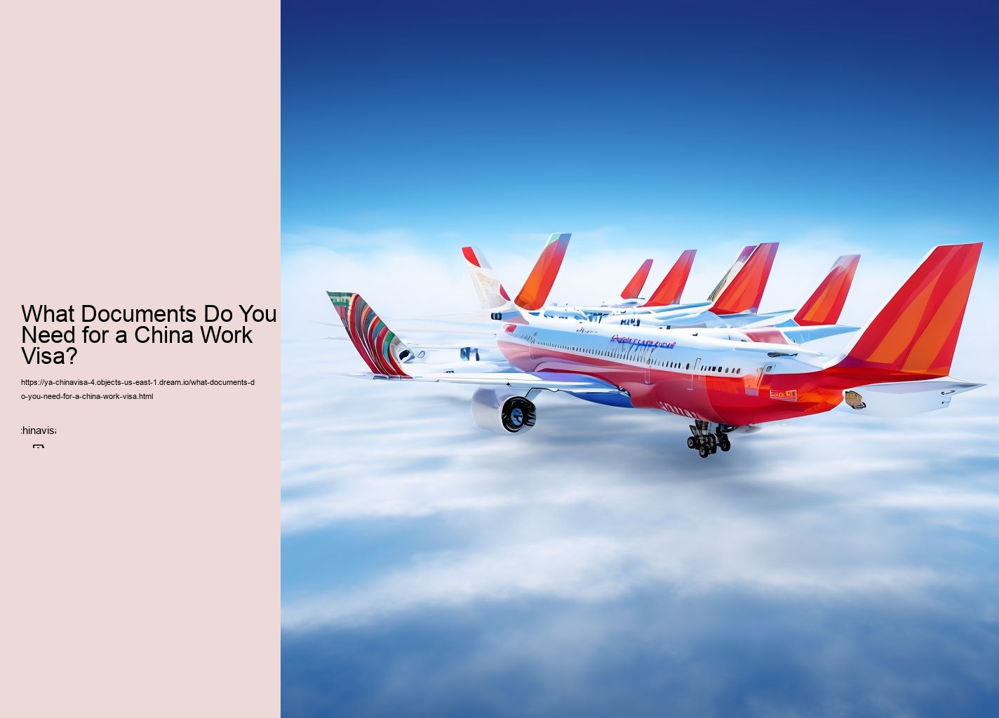 What Documents Do You Need for a China Work Visa?